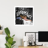 FRIENDS™ | Ross, Joey, & Chandler Bromance Poster (Thuiskantoor)