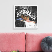 FRIENDS™ | Ross, Joey en Chandler Bromance Canvas Afdruk (Insitu (Woonkamer))