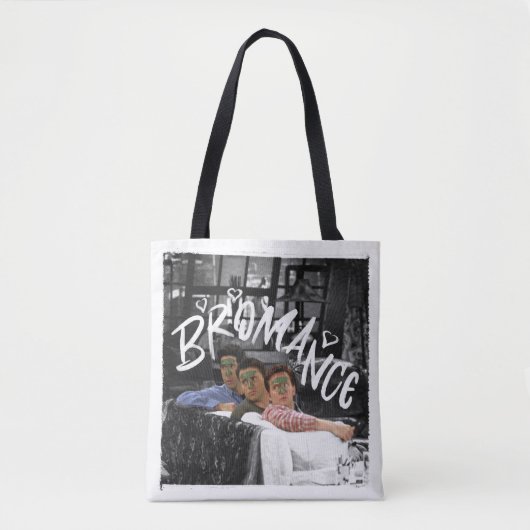 FRIENDS™ | Ross, Joey en Chandler Bromance Tote Bag (Voorkant)