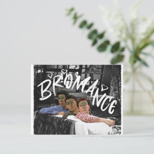 FRIENDS™ | Ross, Joey en Chandler Bromance Uitnodiging Briefkaart (Staand voorkant)