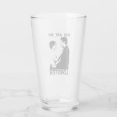 FRIENDS™ | Ross & Rachel - Jij bent mijn moeder Glas (Achterkant)