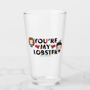FRIENDS™ Ross & Rachel Kreeft Chibi Glas