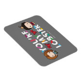 FRIENDS™ | Ross & Rachel Kreeft Chibi Magneet (Rechterzijde)