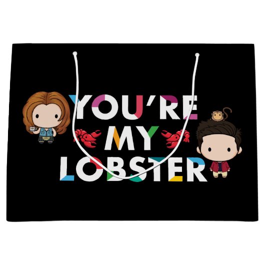 FRIENDS™ | Ross & Rachel Lobster Chibi Groot Cadeauzakje (Voorkant)