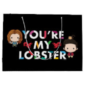 FRIENDS™ | Ross & Rachel Lobster Chibi Groot Cadeauzakje (Achterkant)