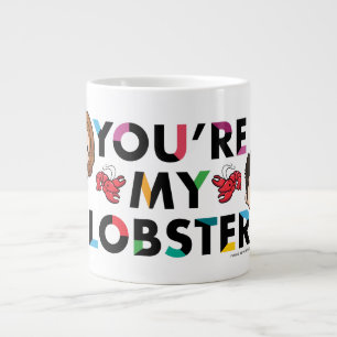 FRIENDS™   Ross & Rachel Lobster Chibi Grote Koffiekop