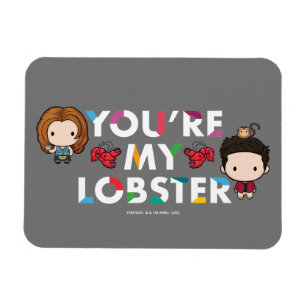 FRIENDS™   Ross & Rachel Lobster Chibi Magneet