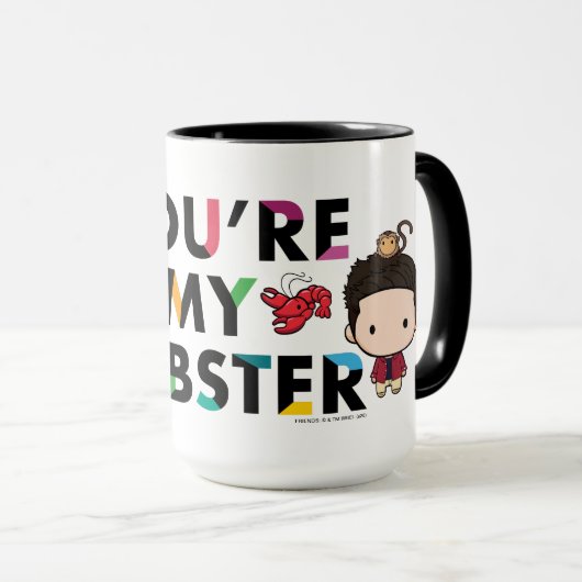 FRIENDS™ | Ross & Rachel Lobster Chibi Mok (Voorkant rechts)