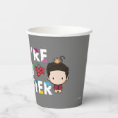 FRIENDS™ | Ross & Rachel Lobster Chibi Papieren Bekers (Achterkant)