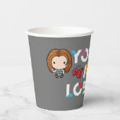 FRIENDS™ | Ross & Rachel Lobster Chibi Papieren Bekers (Voorkant)