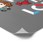 FRIENDS™ | Ross & Rachel Lobster Chibi Poster (Hoek)