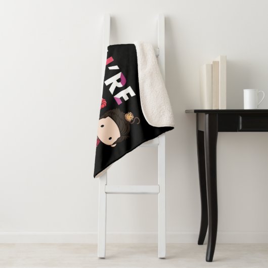 FRIENDS™ | Ross & Rachel Lobster Chibi Sherpa Deken (In situ)