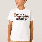 FRIENDS™ | Ross & Rachel Lobster Chibi T-shirt (Voorkant)
