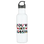 FRIENDS™ | Ross & Rachel Lobster Chibi Waterfles (Voorkant)