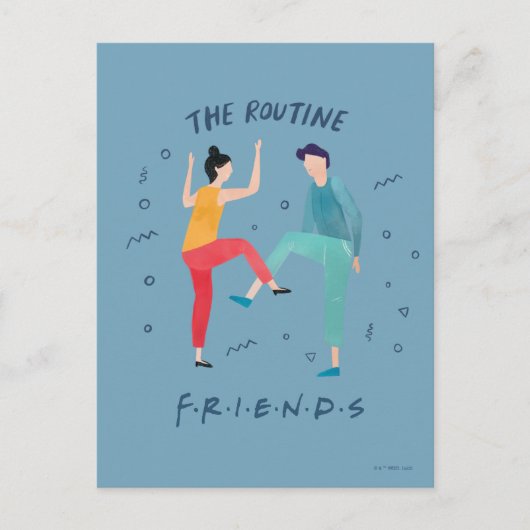 FRIENDS™ | Routine Briefkaart (Voorkant)