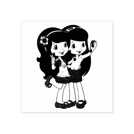 Friends Rubberstempel (Afrduk)