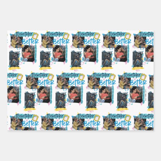 FRIENDS™ | Samen is beter Inpakpapier Vel (Voorkant 2)