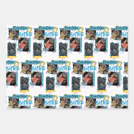 FRIENDS™ | Samen is beter Inpakpapier Vel (Voorkant)