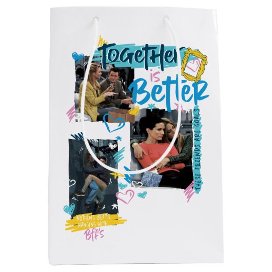 FRIENDS™ | Samen is beter Medium Cadeauzakje (Voorkant)