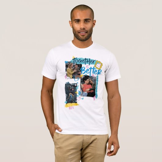 FRIENDS™ | Samen is beter T-shirt (Voorkant volledig)
