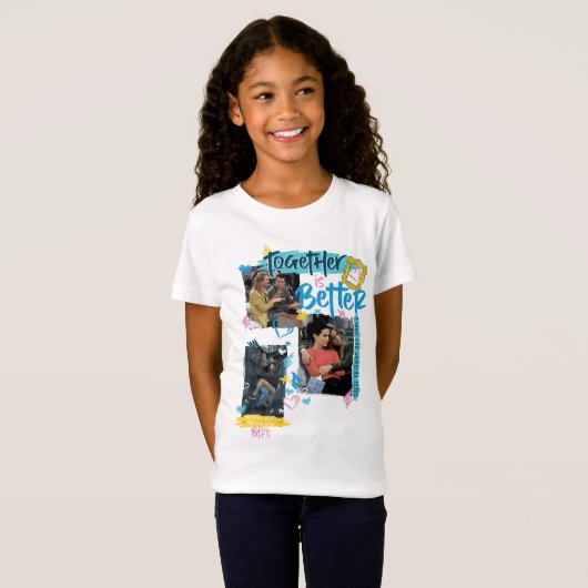 FRIENDS™ | Samen is beter T-shirt (Voorkant volledig)