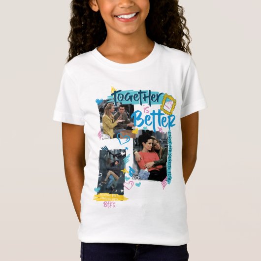 FRIENDS™ | Samen is beter T-shirt (Voorkant)