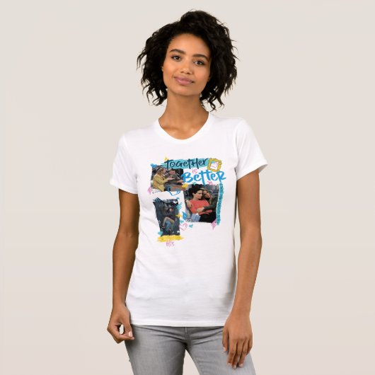 FRIENDS™ | Samen is beter T-shirt (Voorkant volledig)