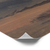 Friends Sharing a Sunset Poster (Hoek)