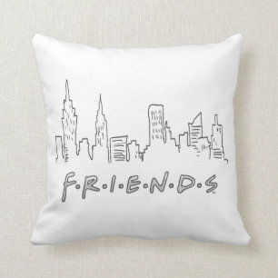 FRIENDS™ Silhouet van New York City Kussen
