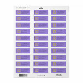 FRIENDS™ | Spionnetje Frame Etiket (Full Sheet)