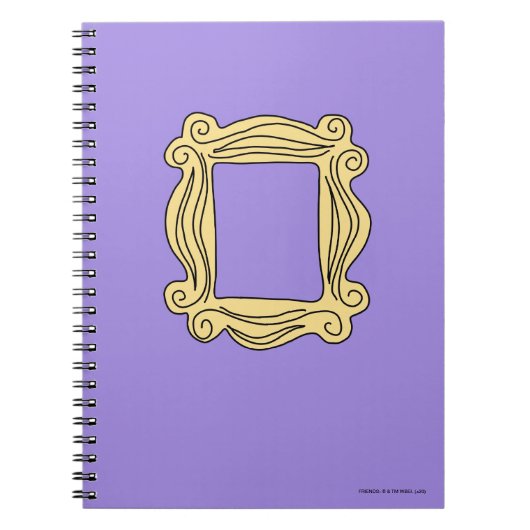 FRIENDS™ | Spionnetje Frame Notitieboek (Voorkant)