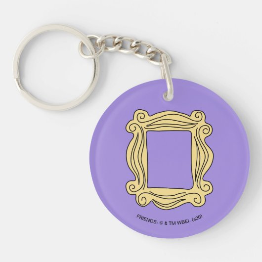 FRIENDS™ | Spionnetje Frame Sleutelhanger (Voorkant)