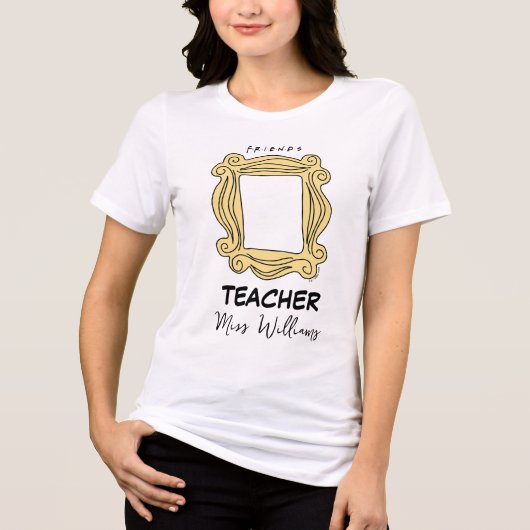 FRIENDS™ | Spionnetje Frame Tri-Blend Shirt (Voorkant)