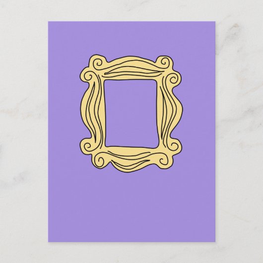FRIENDS™ | Spionnetje Frame Uitnodiging Briefkaart (Voorkant)