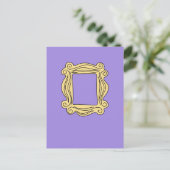 FRIENDS™ | Spionnetje Frame Uitnodiging Briefkaart (Staand voorkant)