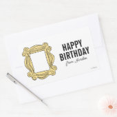 FRIENDS™ | Spionnetje Frame | Verjaardagscadeau ka Rechthoekige Sticker (Envelop)