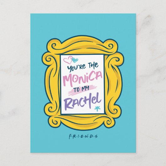 FRIENDS™ Spionnetje | Jij bent de Monica van mijn  Uitnodiging Briefkaart (Voorkant)