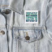 Friends Square Button (In situ)