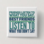 Friends Square Button (Voorkant)