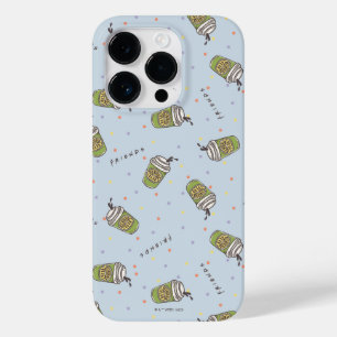 FRIENDS™   Stippen Central Perk Patroon Case-Mate iPhone 14 Pro Hoesje