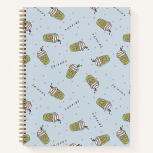 FRIENDS™   Stippen Central Perk Patroon Notitieboek