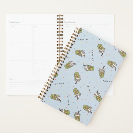 FRIENDS™ | Stippen Central Perk Patroon Planner (Display)