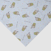 FRIENDS™ | Stippen Central Perk Patroon Tissuepapier (Detail)