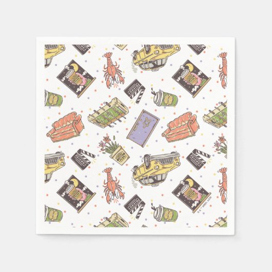 FRIENDS™ | Stippen Icon Patroon Servet (Voorkant)