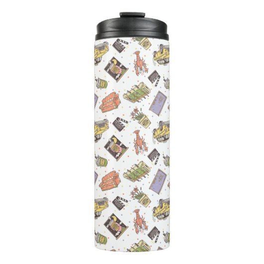 FRIENDS™ | Stippen Icon Patroon Thermosbeker (Voorkant)