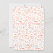 FRIENDS T.V.-reeks | Friendsgiving Party Invitati Kaart (Achterkant)