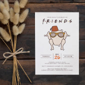 FRIENDS T.V.-reeks | Friendsgiving Party Invitati Kaart