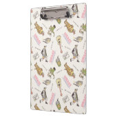 FRIENDS™ Tan Cartoon Patroon Klembord (Links)