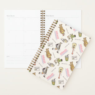 FRIENDS™ Tan Cartoon Patroon Planner