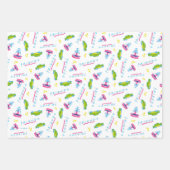 FRIENDS™ Taxi and Water Fountain Pattern Inpakpapier Vel (Voorkant 2)